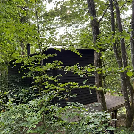 Luksusowy namiot Idylisk Primitiv Midt I Skoven *